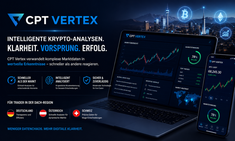 CptVertex etabliert sich als moderne Plattform für den Kryptohandel im Jahr 2026
